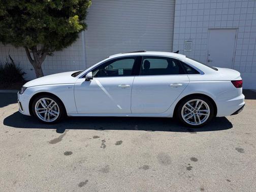 Arkona White 2024 Audi A4 45 S line quattro Premium