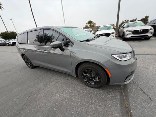 Gray Clearcoat 2023 Chrysler Pacifica Hybrid Touring L