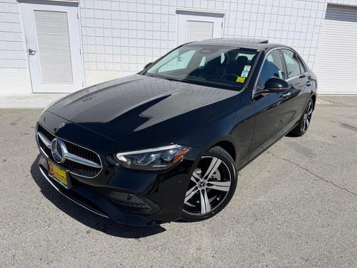 Black 2025 Mercedes-Benz C-Class C 300