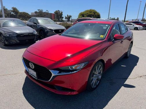 Soul Red Crystal Metallic 2023 Mazda Mazda3 FWD w/Preferred Package