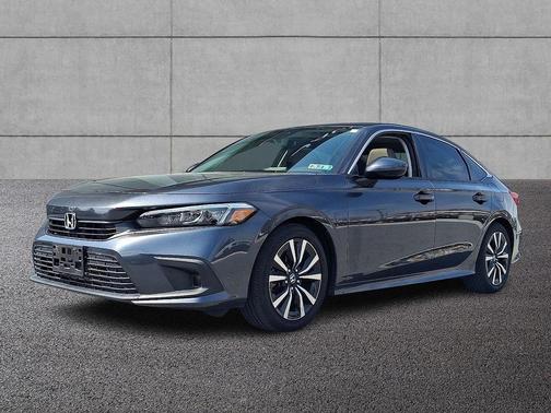 Meteorite Gray Metallic 2022 Honda Civic EX