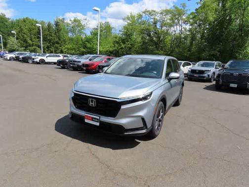 Solar Silver Metallic 2026 Honda CR-V EX-L AWD