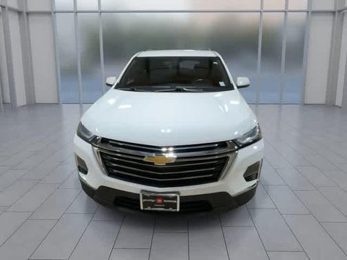 Summit White 2023 Chevrolet Traverse LT Leather