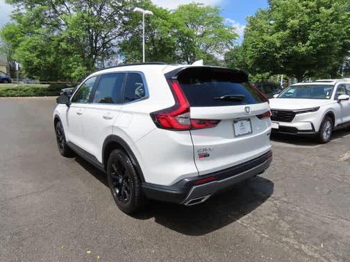 Platinum White Pearl 2023 Honda CR-V Hybrid Sport AWD