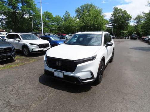 Platinum White Pearl 2023 Honda CR-V Hybrid Sport AWD