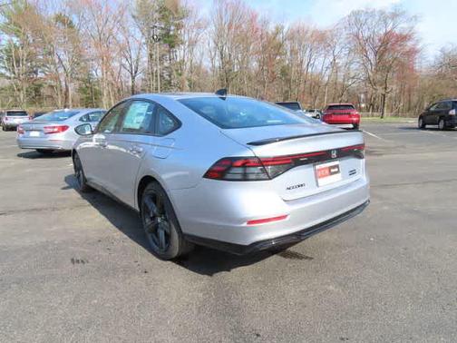 Solar Silver Metallic 2026 Honda Accord Hybrid Sport-L