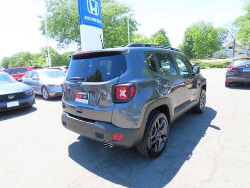 Granite Crystal Metallic Clearcoat 2021 Jeep Renegade 80th Anniversary 4x4