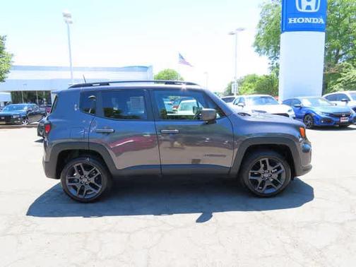 Granite Crystal Metallic Clearcoat 2021 Jeep Renegade 80th Anniversary 4x4