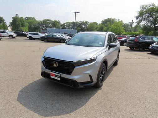Solar Silver Metallic 2026 Honda CR-V Hybrid Sport-L AWD