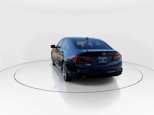Crystal Black Pearl 2019 Acura TLX Technology