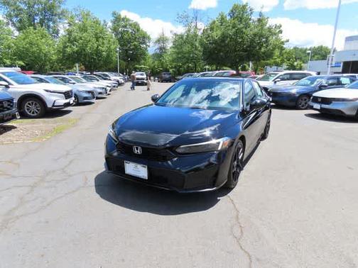 Crystal Black Pearl 2026 Honda Civic Hybrid Sport