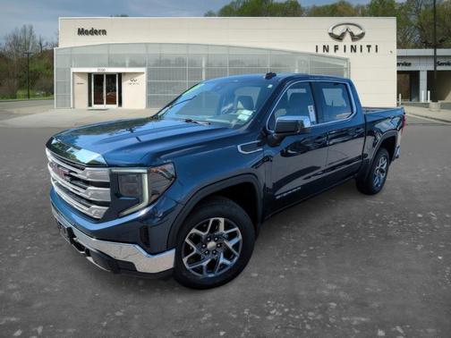 Blue 2023 GMC Sierra 1500 SLE