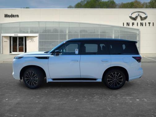 White 2026 INFINITI QX80 AUTOGRAPH