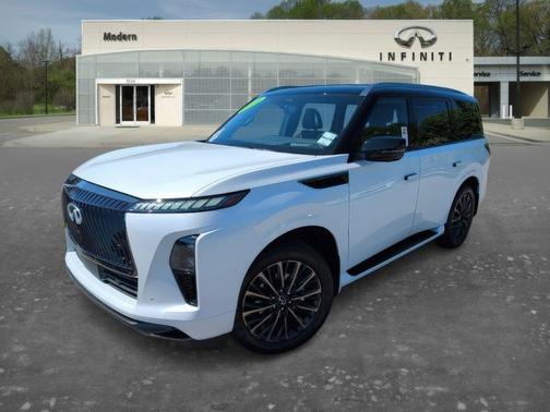 White 2026 INFINITI QX80 AUTOGRAPH
