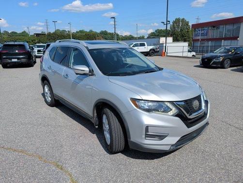 Silver 2018 Nissan Rogue SV