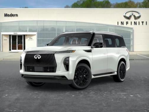 White 2026 INFINITI QX80 AUTOGRAPH