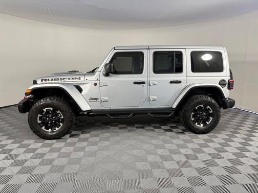 Silver Zynith Clearcoat 2024 Jeep Wrangler Rubicon