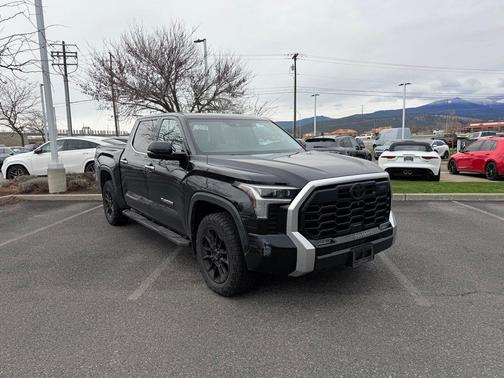 Midnight Black Metallic 2022 Toyota Tundra Limited