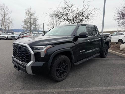 Midnight Black Metallic 2022 Toyota Tundra Limited
