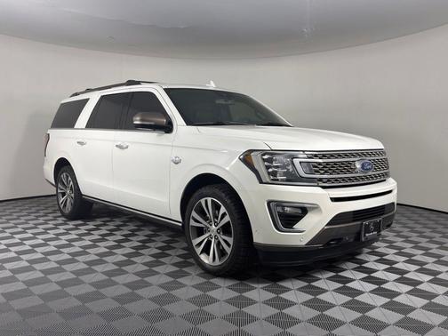 Star White Metallic Tri-Coat 2020 Ford Expedition Max King Ranch