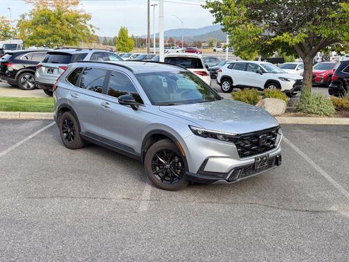 Lunar Silver Metallic 2023 Honda CR-V Hybrid Sport AWD