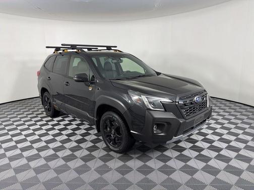 Crystal Black Silica 2023 Subaru Forester Wilderness