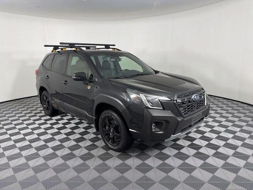 Crystal Black Silica 2023 Subaru Forester Wilderness