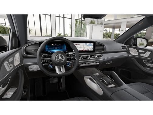 Cardinal Red 2025 Mercedes-Benz AMG GLE 53 4MATIC+ Coupe