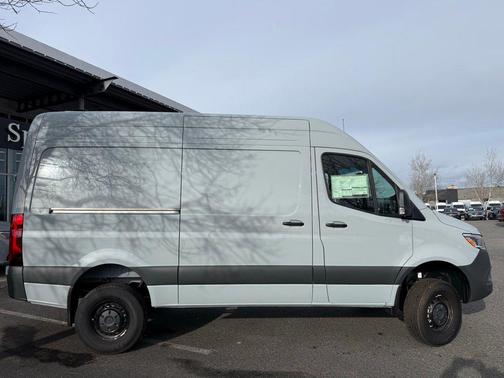 Silver Grey 2025 Mercedes-Benz Sprinter 2500 Standard Roof