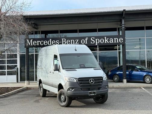 Silver Grey 2025 Mercedes-Benz Sprinter 2500 Standard Roof