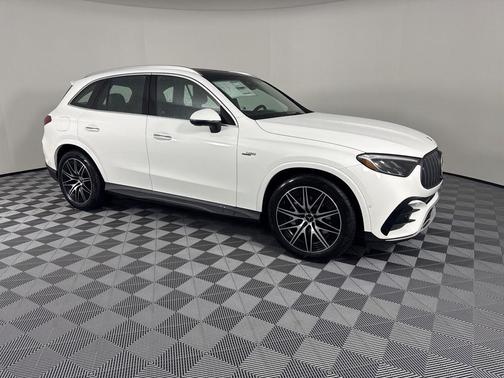Polar White 2026 Mercedes-Benz AMG GLC 43 4MATIC