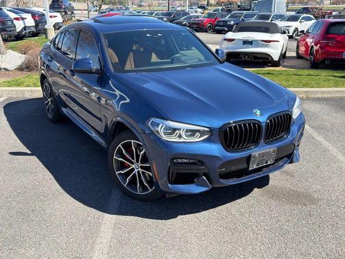 Phytonic Blue Metallic 2021 BMW X4 M40i