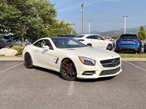 Diamond White 2014 Mercedes-Benz SL-Class SL 550