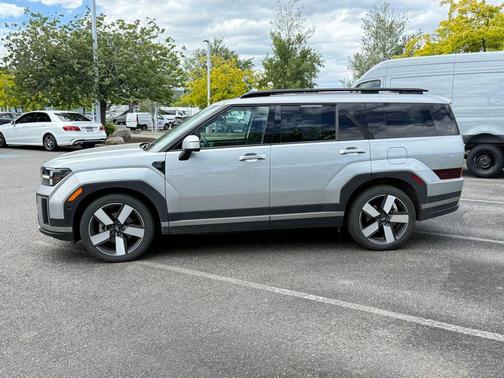 Shimmering Silver 2025 Hyundai SANTA FE Limited