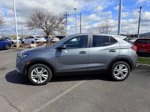 Satin Steel Metallic 2021 Buick Encore GX Preferred
