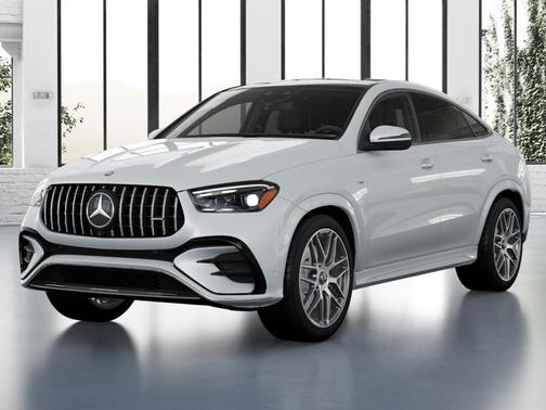 Moonlight White 2025 Mercedes-Benz AMG GLE 53 4MATIC+ Coupe