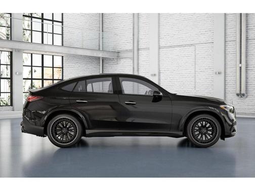 Black 2025 Mercedes-Benz AMG GLC 43 4MATIC Coupe
