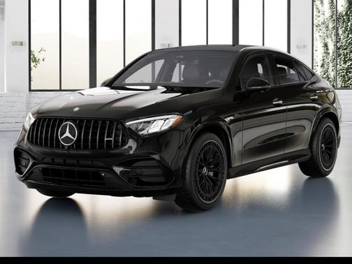 Black 2025 Mercedes-Benz AMG GLC 43 4MATIC Coupe