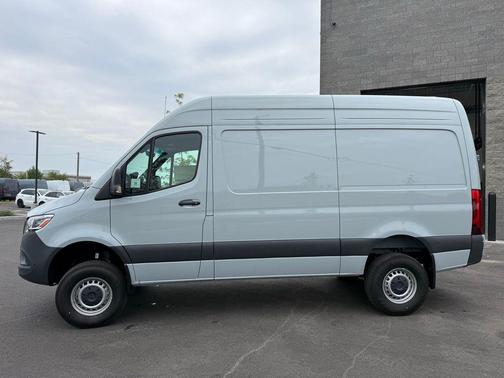 Silver Grey 2025 Mercedes-Benz Sprinter 2500 Standard Roof