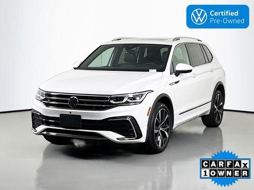Opal White Pearl Effect 2024 Volkswagen Tiguan 2.0T SEL R-Line