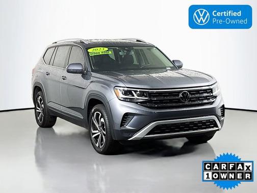 Platinum Gray Metallic 2023 Volkswagen Atlas 2.0T SEL