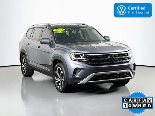 Platinum Gray Metallic 2023 Volkswagen Atlas 2.0T SEL
