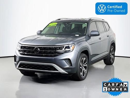 Platinum Gray Metallic 2023 Volkswagen Atlas 2.0T SEL