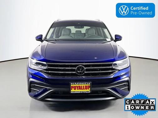 Atlantic Blue 2024 Volkswagen Tiguan 2.0T SE