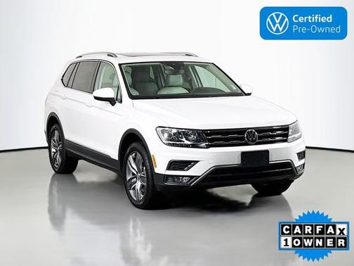 Pure White 2020 Volkswagen Tiguan 2.0T SEL