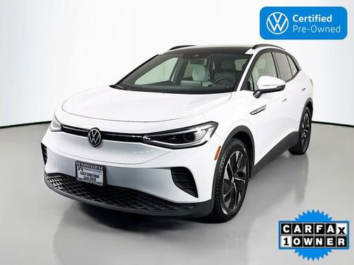 Glacier White 2021 Volkswagen ID.4 Pro S