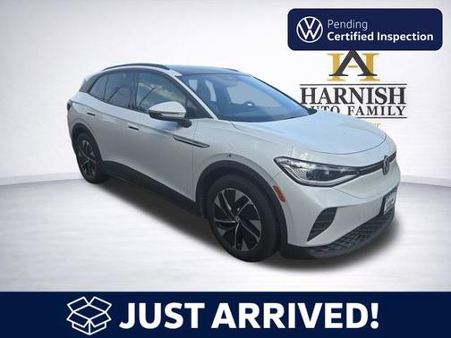 Glacier White 2021 Volkswagen ID.4 Pro S