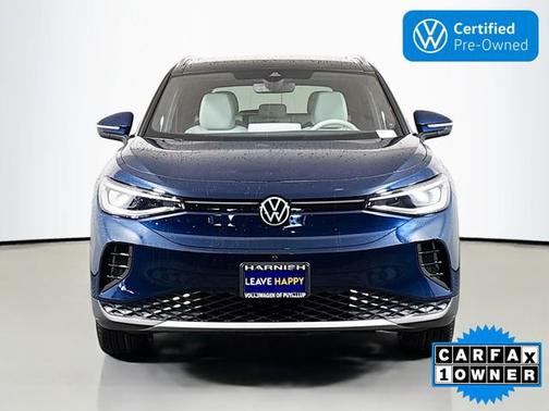 Tourmaline Blue / Black Roof 2023 Volkswagen ID.4 Pro S Plus