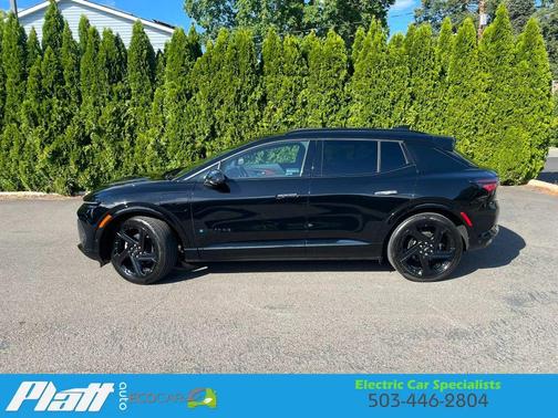 Black 2024 Chevrolet Equinox EV RS