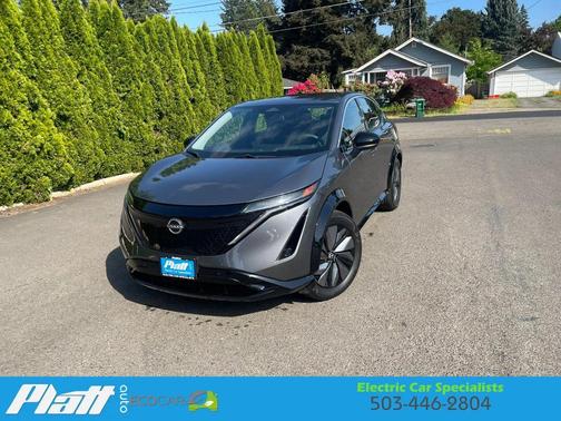 Gray 2023 Nissan ARIYA Engage Sport Utility 4D